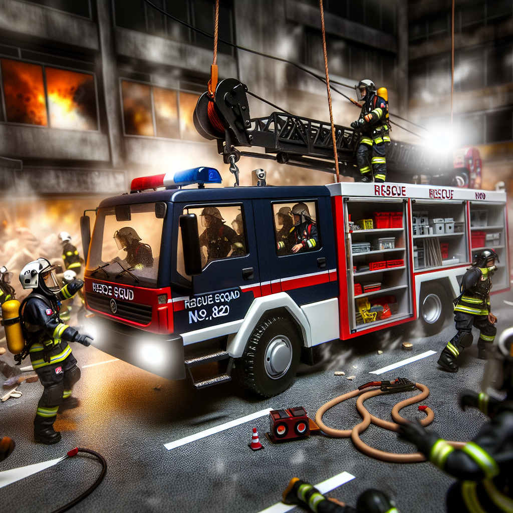 Rescue Squad No.820 in action