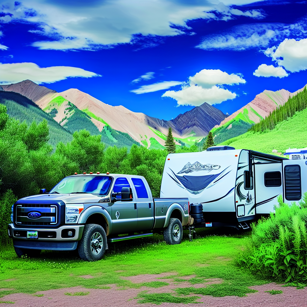 2012 Ford F-350 and 2016 Lance 1062 Camper