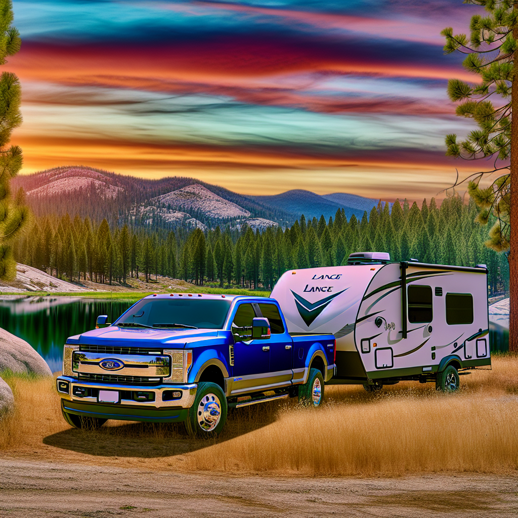 2012 Ford F-350 and 2016 Lance 1062 Camper