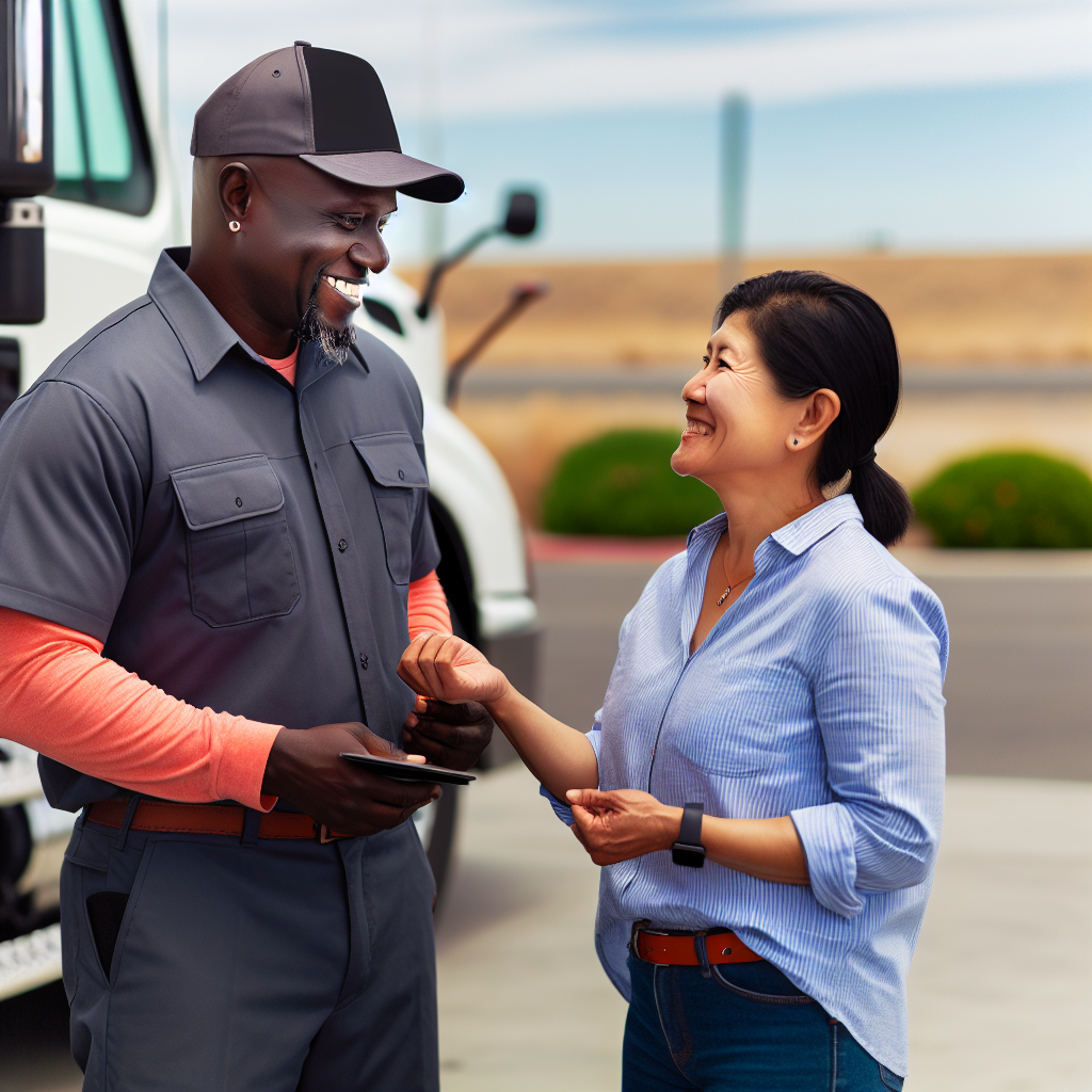 Driver and Customer Interaction