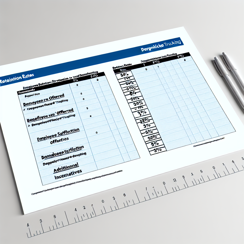 Employee Retention Strategies Table