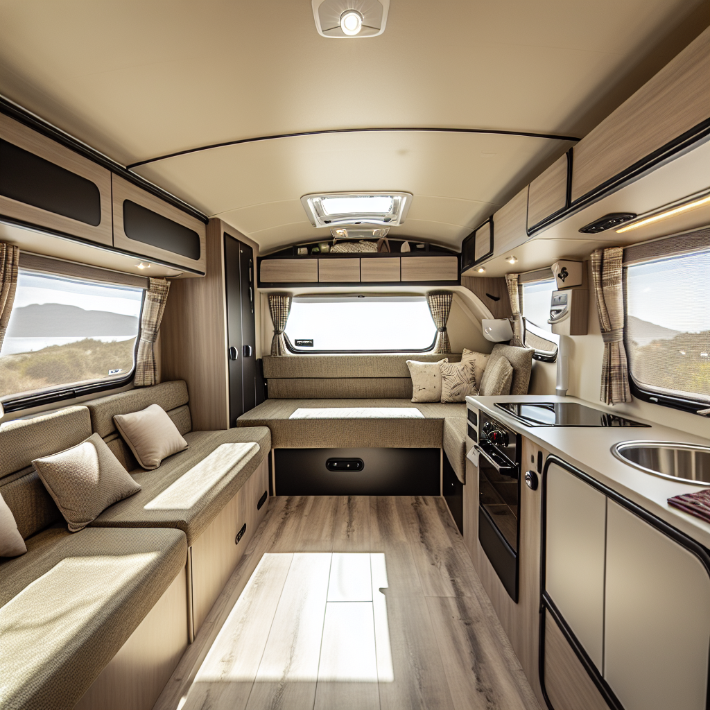 Lance 1062 Camper Spacious Living Area