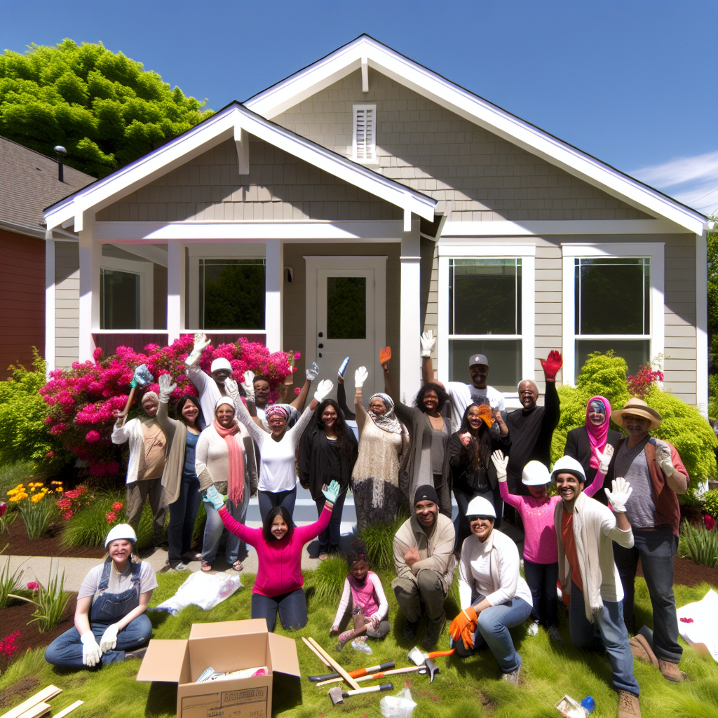 Completed Housing Project