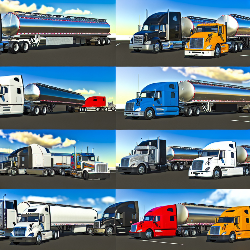 Fleet Diversity of Derrick Wolfe Trucking