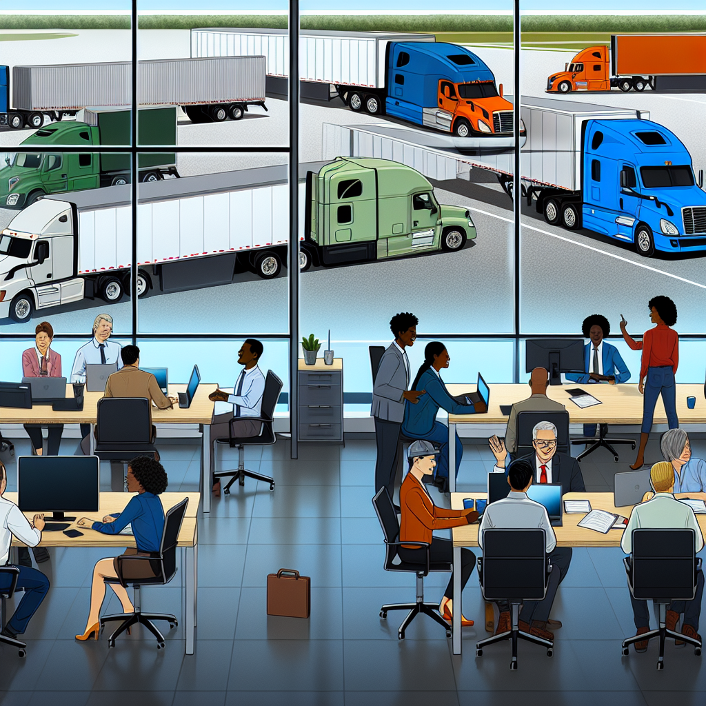 Workforce collaboration in trucking fleets