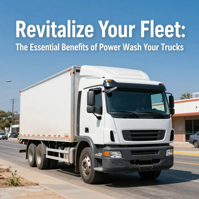 A clean truck exemplifies the positive impact on air quality and urban cleanliness.