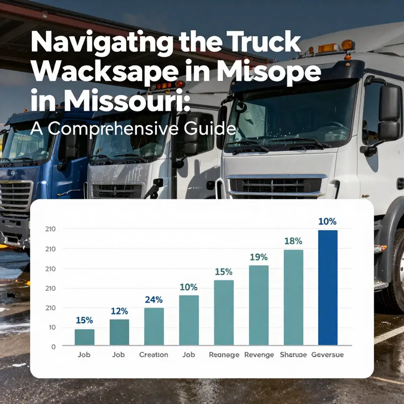 A variety of truck wash facilities operating in Missouri, emphasizing their importance for vehicle maintenance.