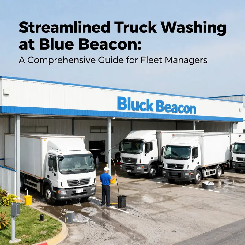 Locating a nearby Blue Beacon facility is the first step in keeping your fleet clean.