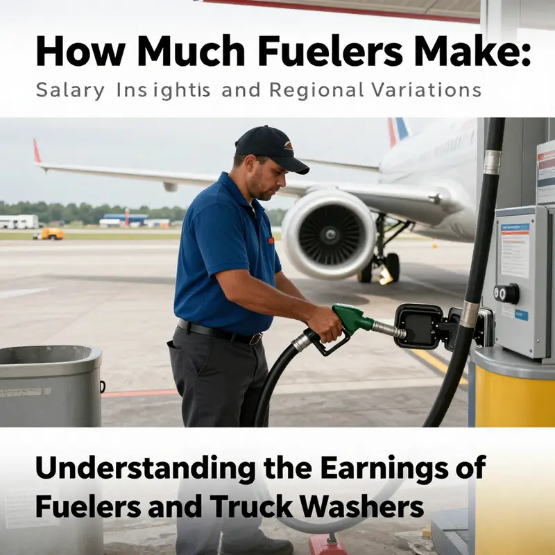 A fueler diligently working to ensure aircraft are ready for takeoff.