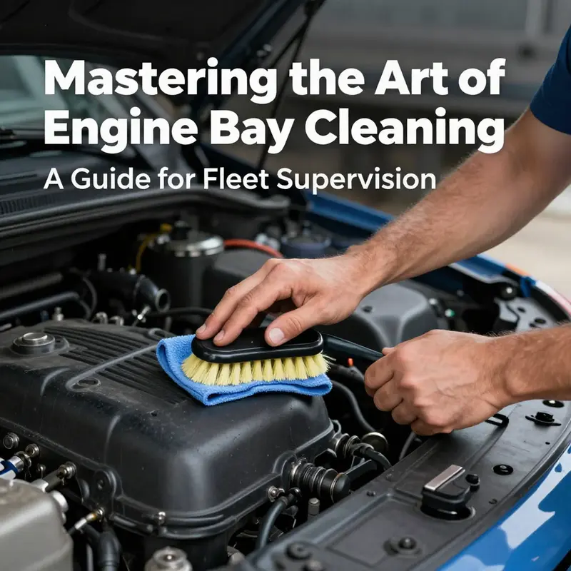 Proper preparation is essential for a safe and effective engine bay cleaning process.