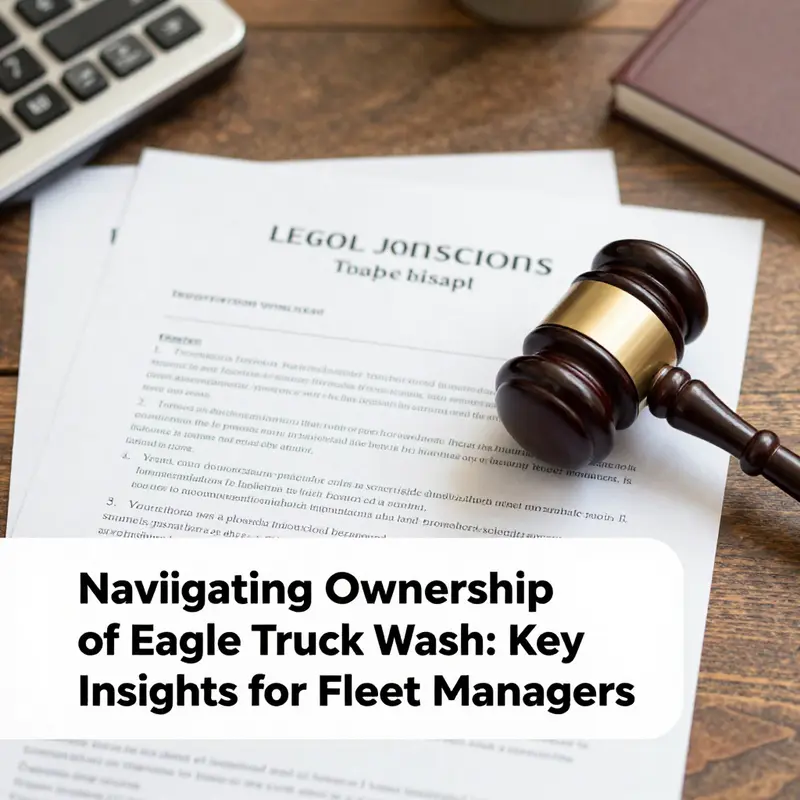 Eagle Truck Wash facility in Jackson, GA, showcasing its prominent location and service operations.