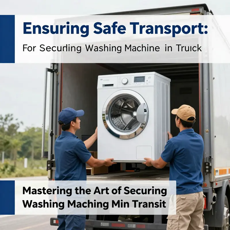 Prior preparation steps, including disconnecting and draining, are crucial for safe transport.