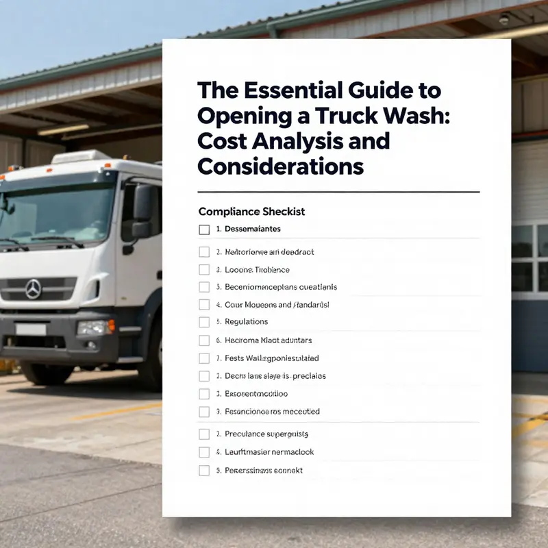 High-tech truck wash machines ready for operations.