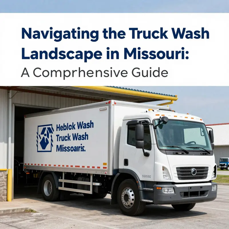 A variety of truck wash facilities operating in Missouri, emphasizing their importance for vehicle maintenance.