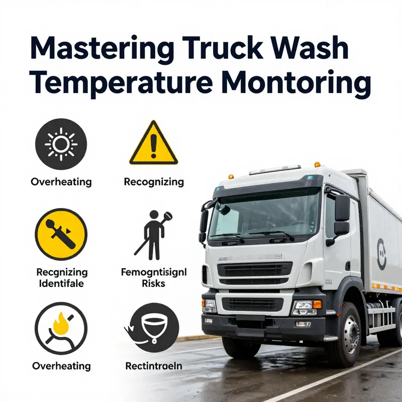 Understanding the essential temperature readings on a truck gauge.