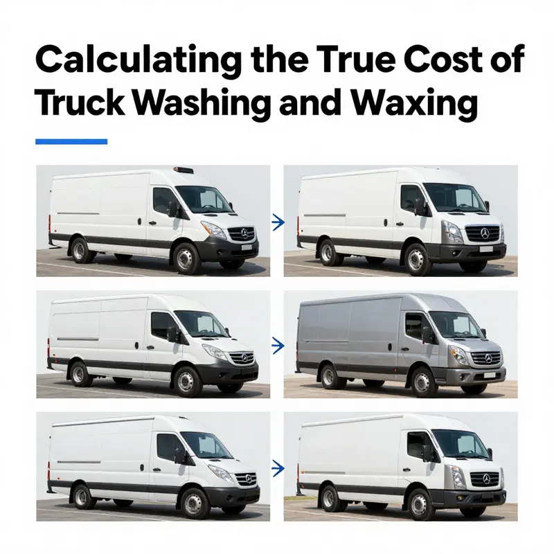 An overview of the diverse cost factors that influence truck washing and waxing services.