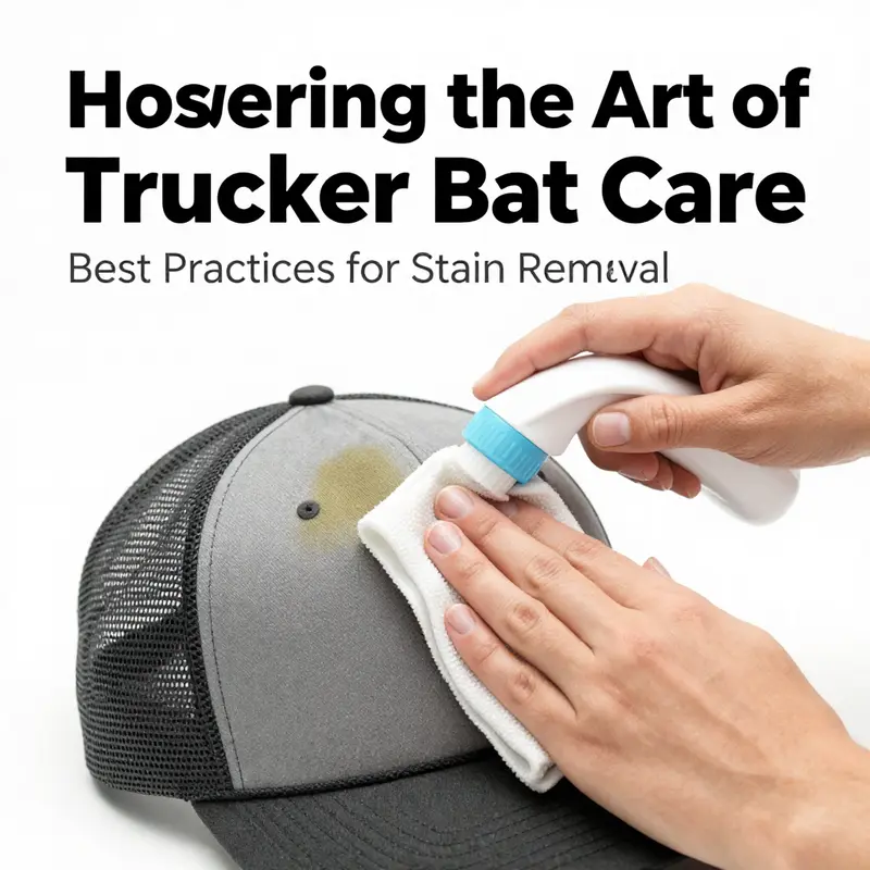 Essential steps and materials for effectively washing a trucker hat.