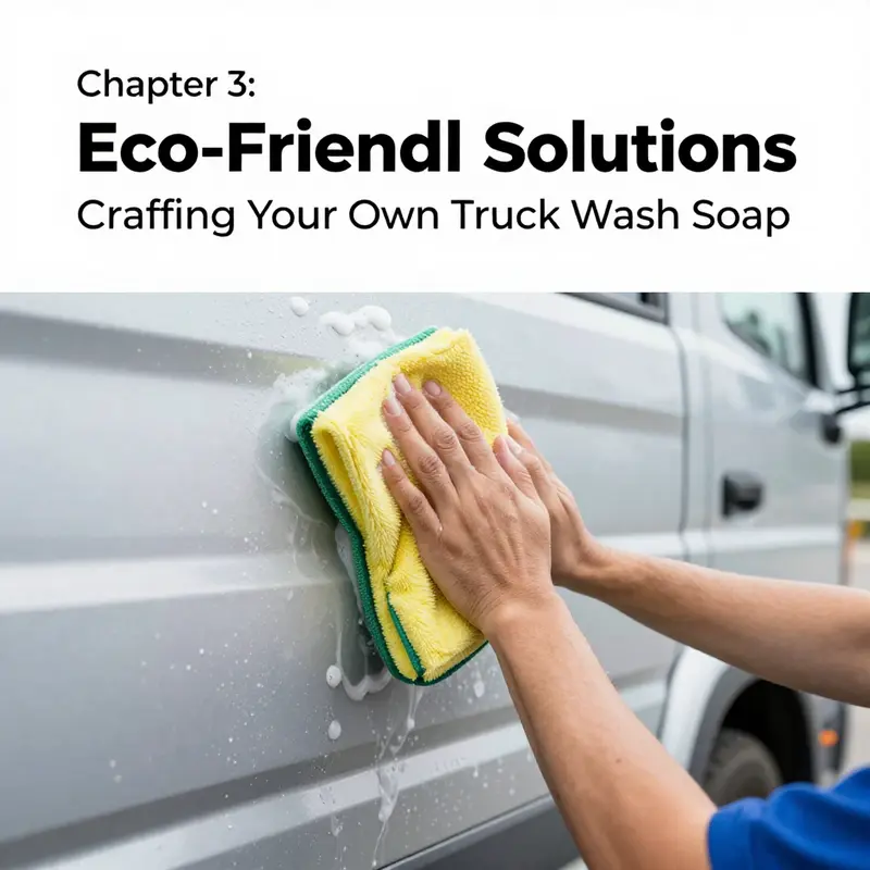 A selection of natural ingredients for crafting truck wash soap, demonstrating sustainable cleaning options.