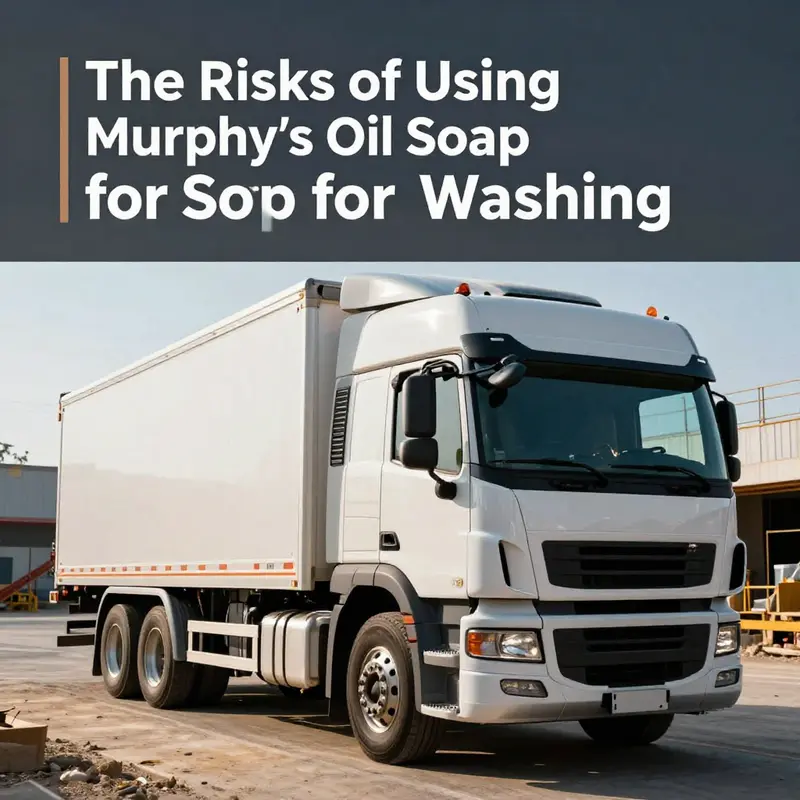 A well-maintained truck gleaming under sunlight, symbolizing effective washing practices.