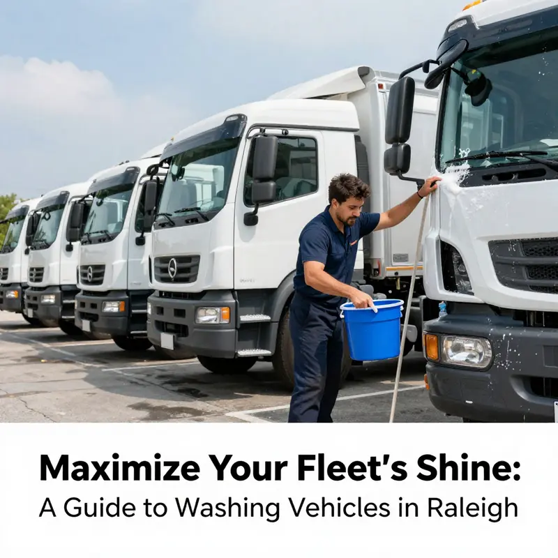 Optimal weather conditions in Raleigh set the stage for a successful vehicle wash.