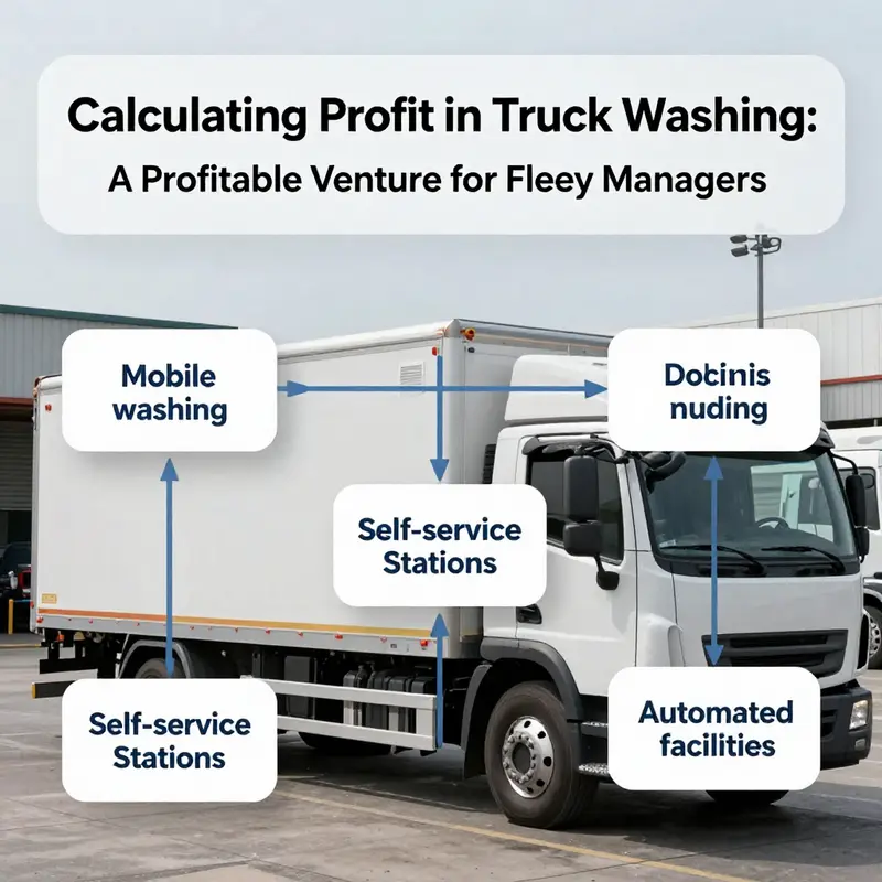 Market growth projection for the truck washing industry illustrates significant expansion opportunities over the next decade.