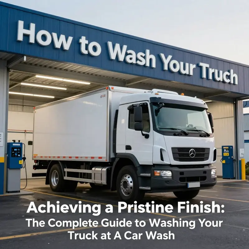 Selecting an appropriate car wash facility for your truck is crucial for effective cleaning.