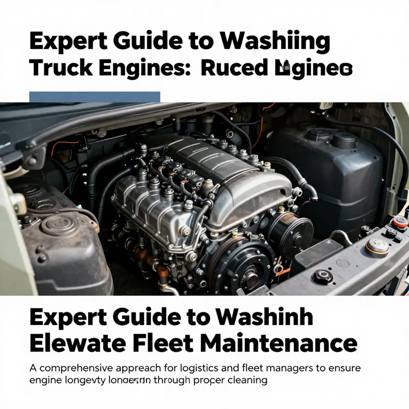 A clean and shiny truck engine highlighting the benefits of proper washing techniques.
