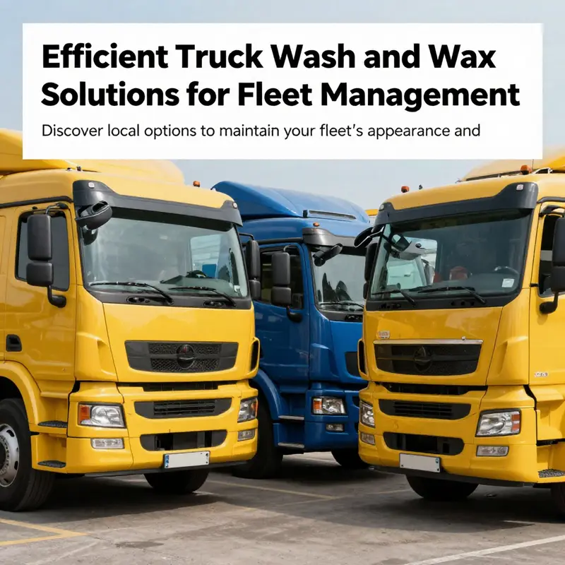 A row of clean and shiny trucks ready for logistics operations.