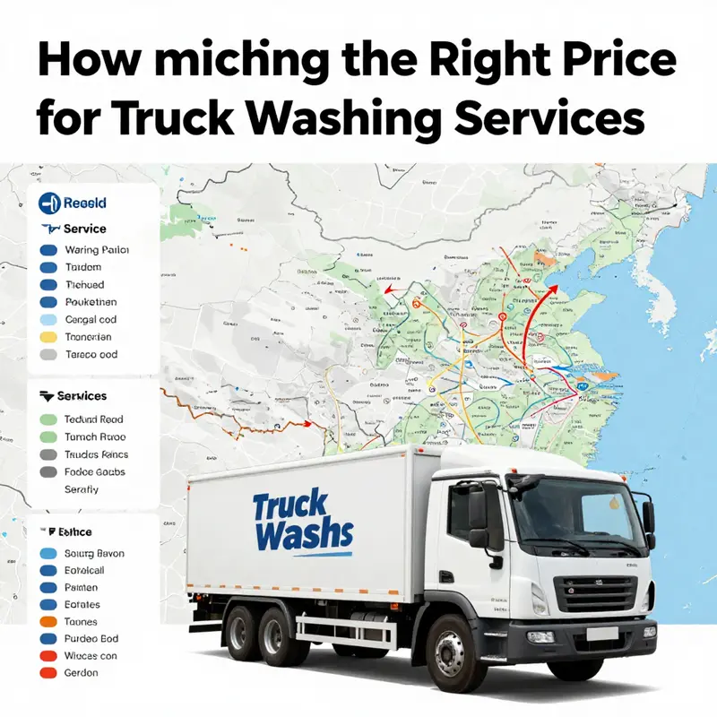 A professional performing a basic truck wash service on a shiny pickup.