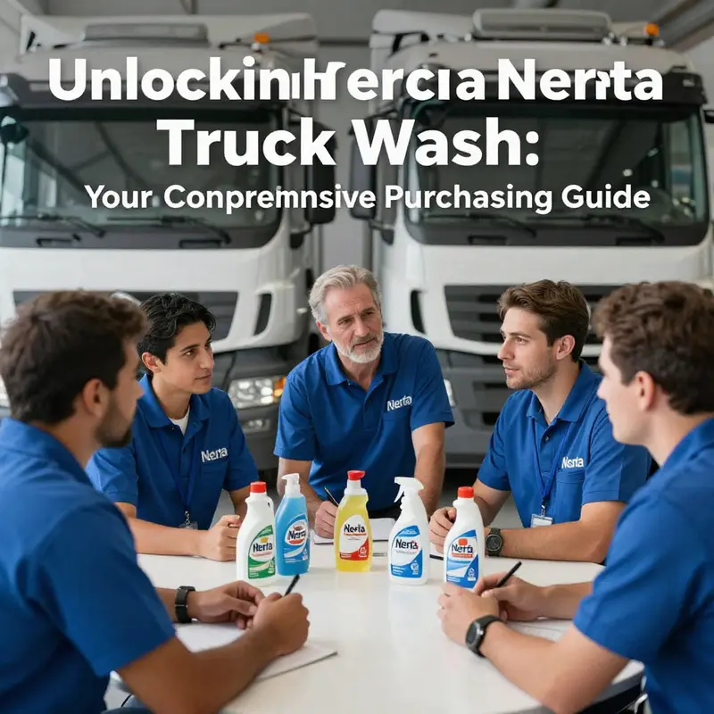 A visual guide to exploring online marketplaces for purchasing Nerta Truck Wash.