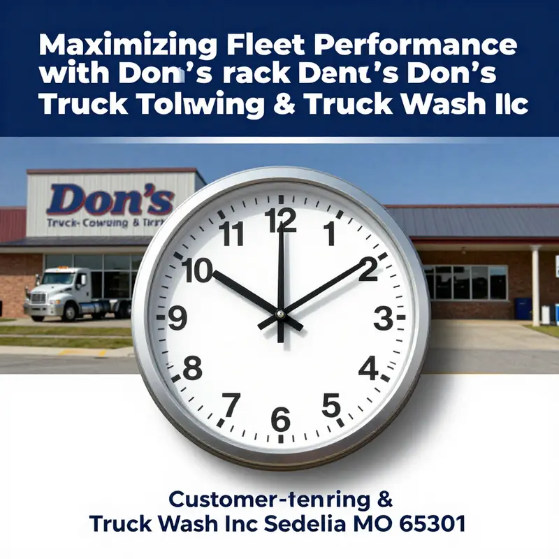 An overview of the integral services provided by Don’s Truck Towing & Truck Wash Inc.