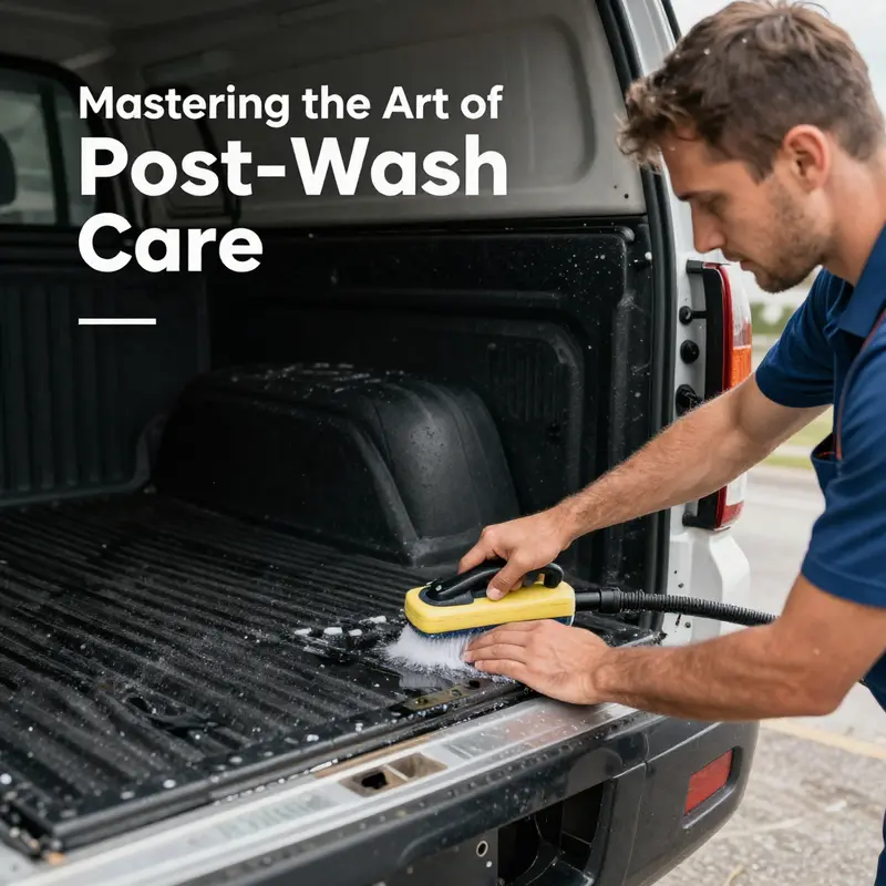 Proper preparation ensures a safe and effective truck bed washing experience.