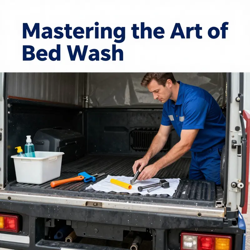 Proper preparation ensures a safe and effective truck bed washing experience.