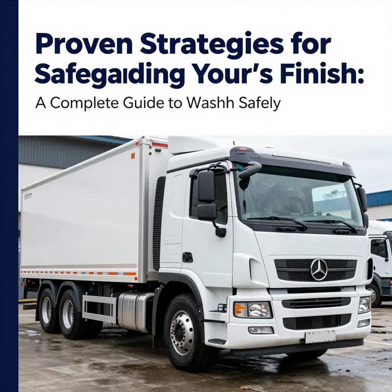 The essential first steps in washing a truck top for optimal results.