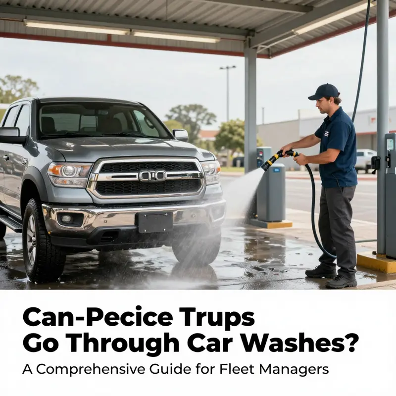 Modern automatic car washes can accommodate pickup trucks, provided soft-touch technology is utilized.