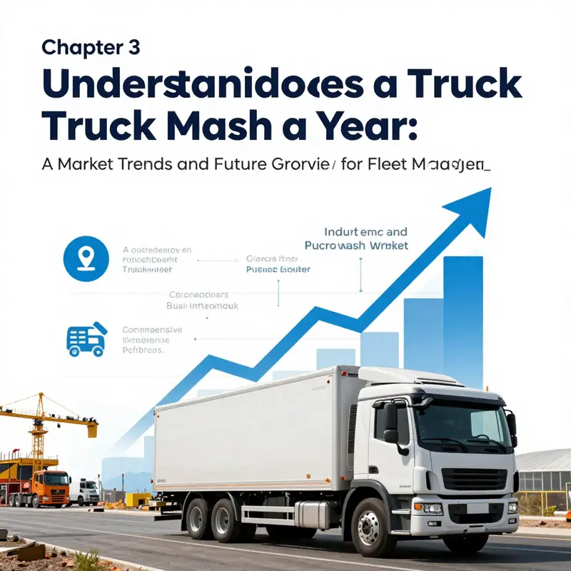 Visual representation of a truck wash facility showing operational activities and financial dynamics.