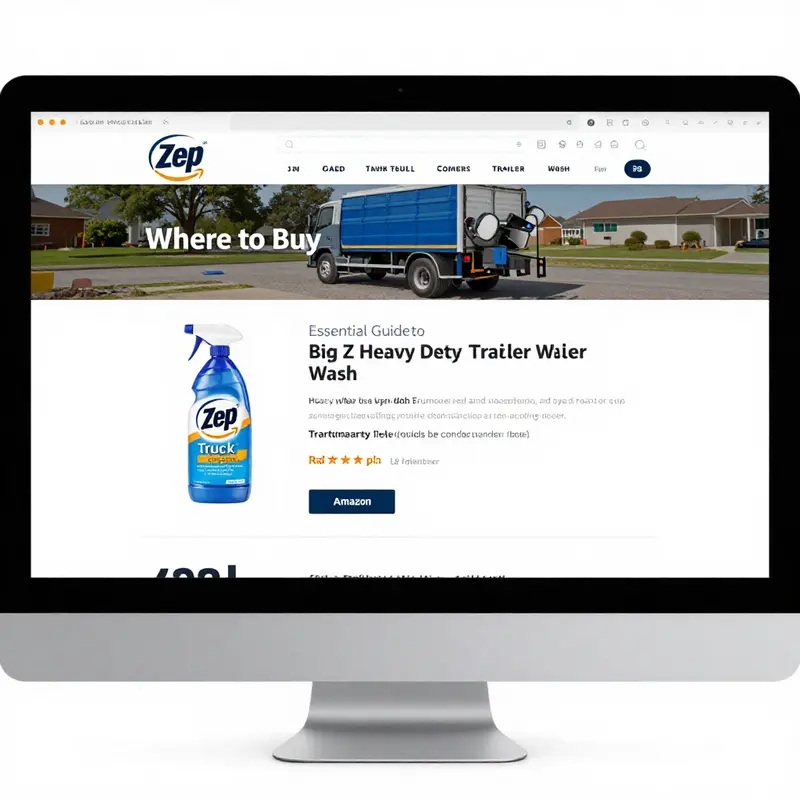 Zep Truck Wash available online for fleet managers seeking a reliable cleaning solution.