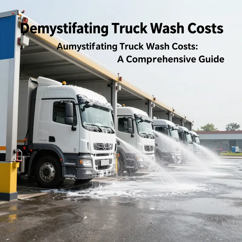 Customized truck wash systems offer tailored features to meet specific fleet needs.