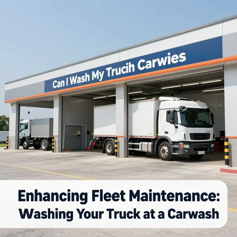 An overview of truck washing processes in an automated carwash setting.