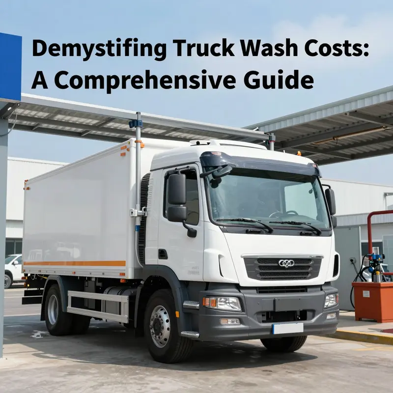 Customized truck wash systems offer tailored features to meet specific fleet needs.