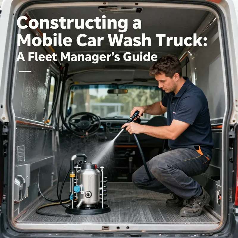 Selecting a reliable vehicle base is crucial for an effective mobile car wash operation.