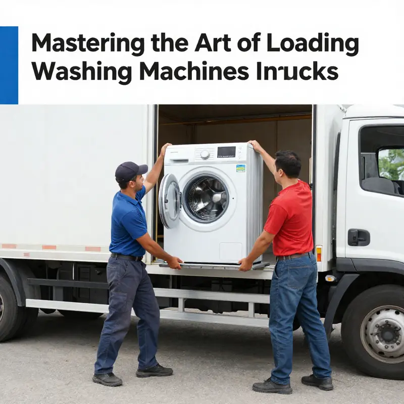 Ensuring the washing machine is prepared before loading by securing the drum and protecting the exterior.