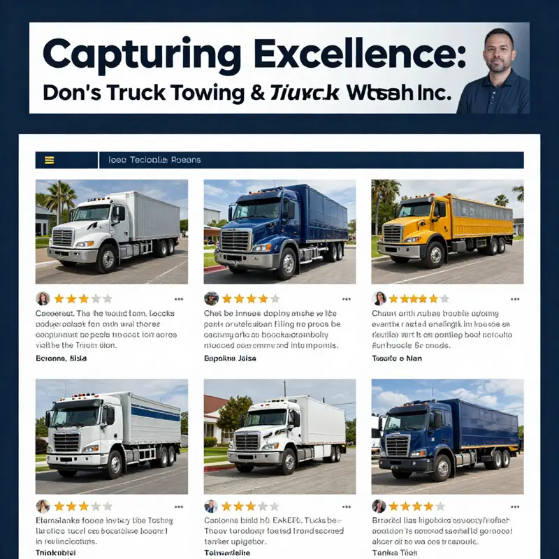 Engagement during towing services illustrates proactive customer service at Don’s Truck Towing.