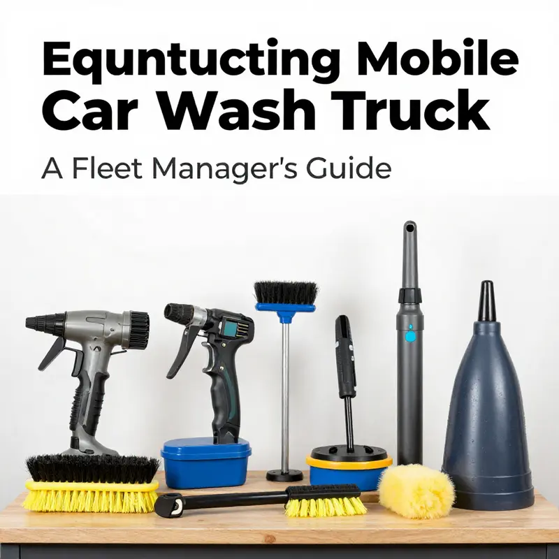 Selecting a reliable vehicle base is crucial for an effective mobile car wash operation.