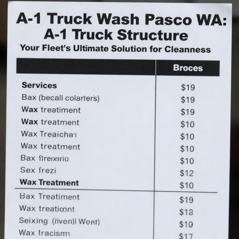A-1 Truck Wash offers a wide range of services tailored to meet the needs of diverse fleets.
