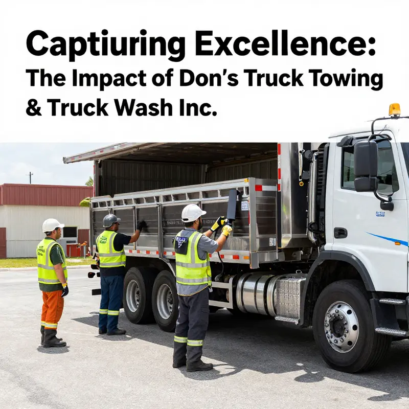 Engagement during towing services illustrates proactive customer service at Don’s Truck Towing.