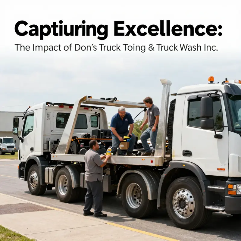 Engagement during towing services illustrates proactive customer service at Don’s Truck Towing.