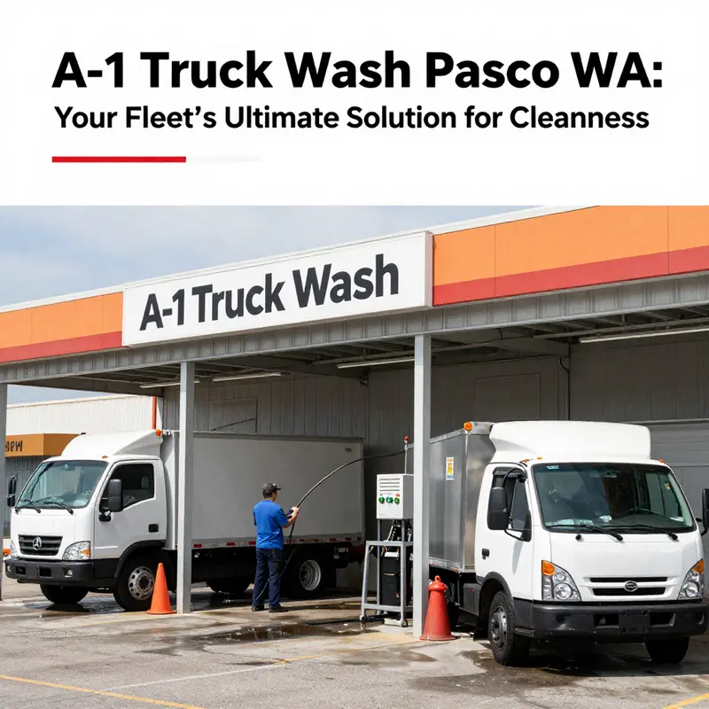 A-1 Truck Wash offers a wide range of services tailored to meet the needs of diverse fleets.