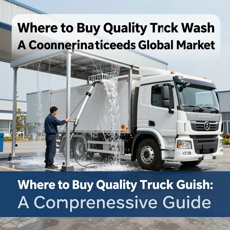 Access a variety of truck wash products through prominent online marketplaces.