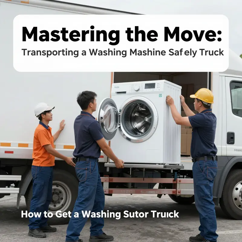 Preparation for washing machine transport includes disconnecting, drying, and securing appliance parts.